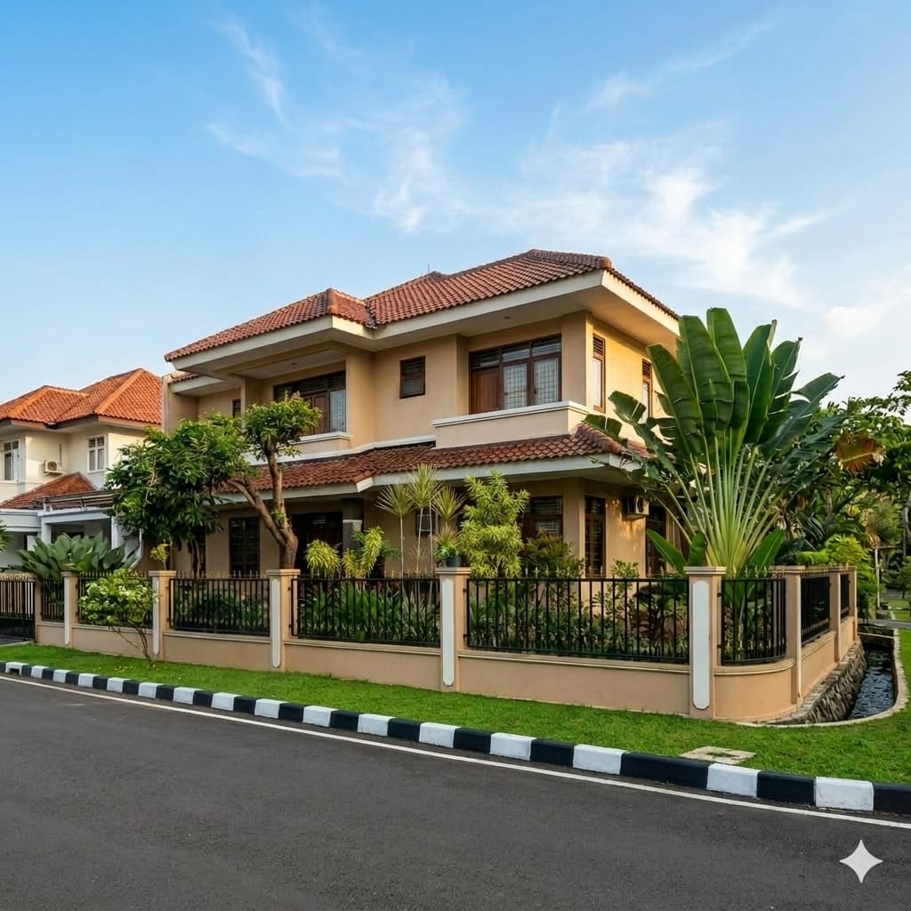 Rumah Mewah Posisi Hook Siap Huni di TBS dekat Arion Mal dan LRT Rawamangun